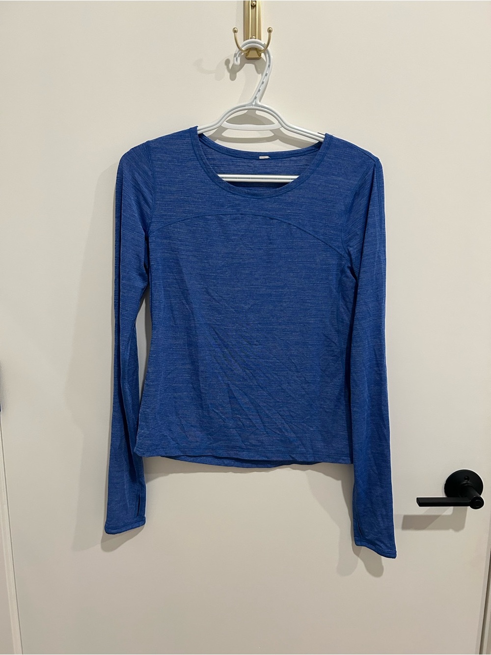 lululemon athletica Long Sleeve Crewneck Top - Blue